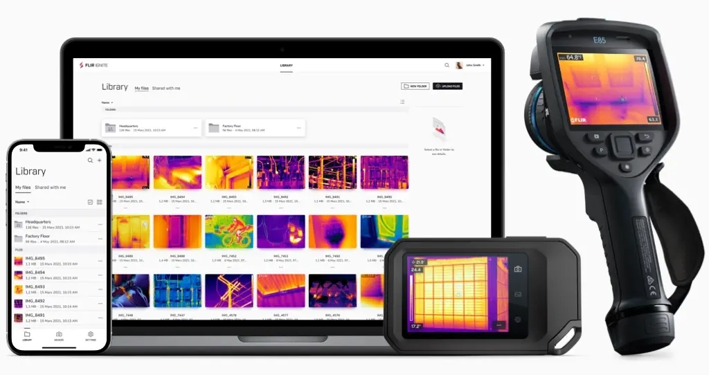Kamera termowizyjna FLIR i65 LTE Wifi 9