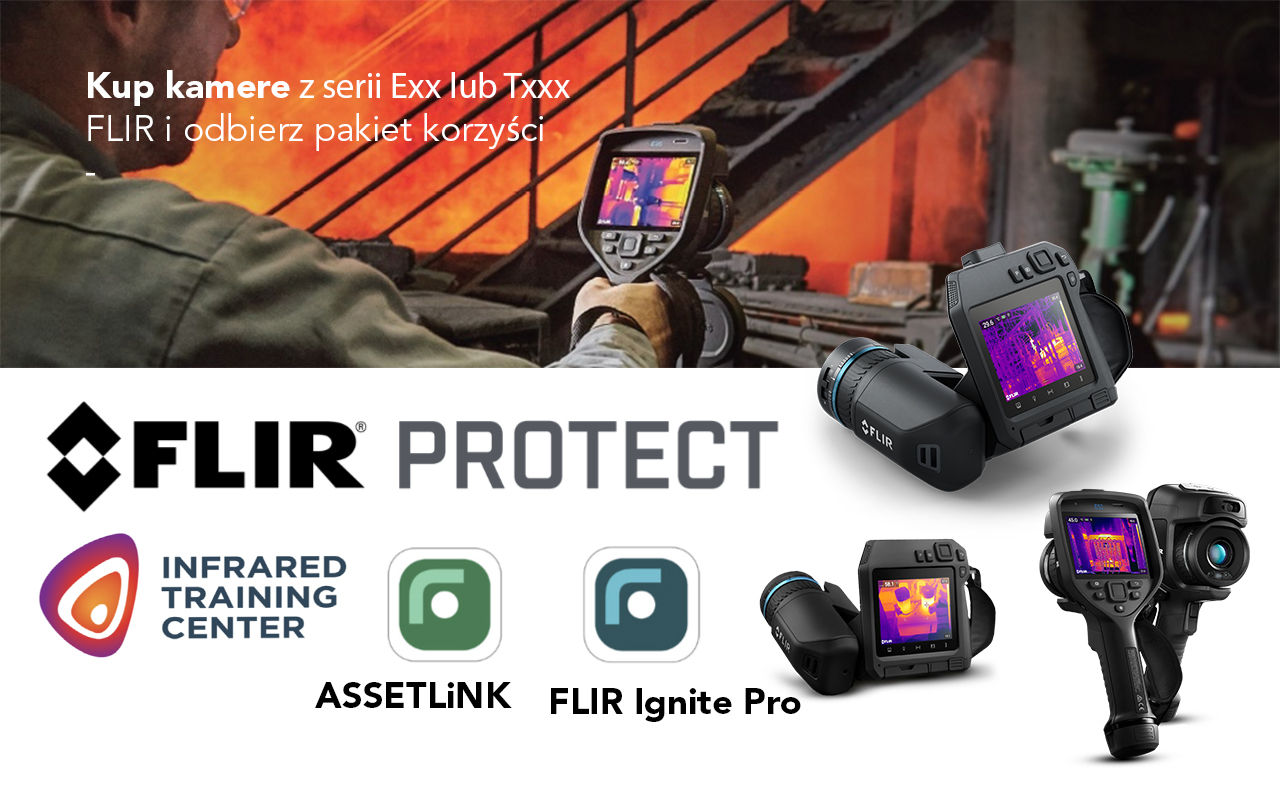 Promocja na kamery FLIR z serii Exx i Txxx - 5 lat spokoju 1