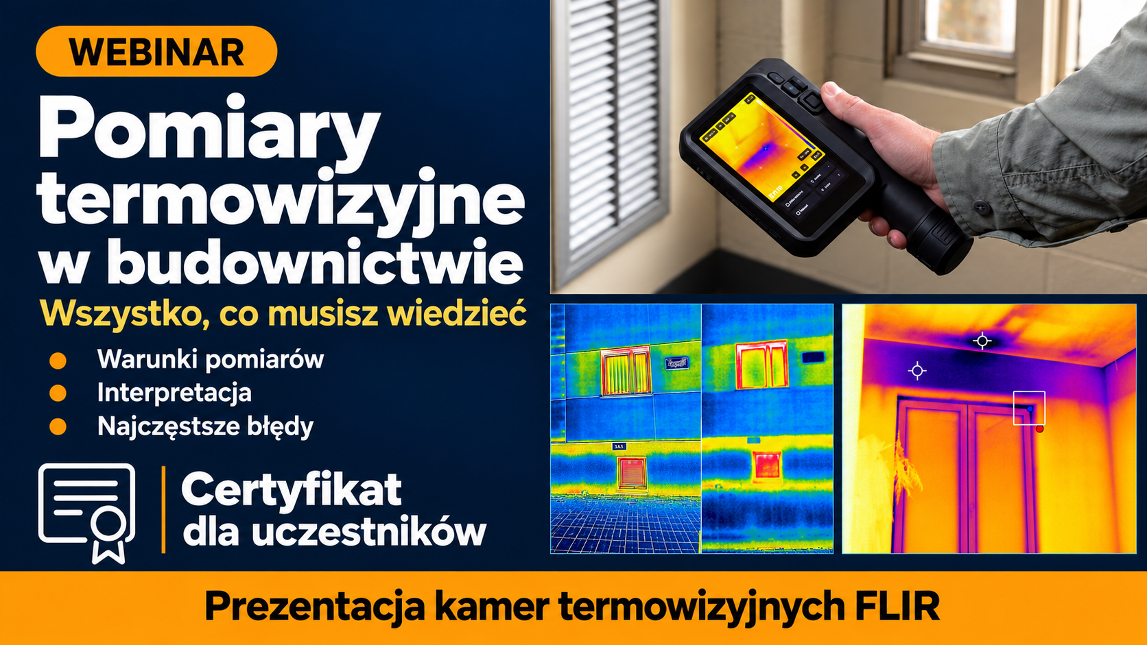 Webinar - pomiary termowizyjne w budownictwie wszystko co musisz wiedzieć 2